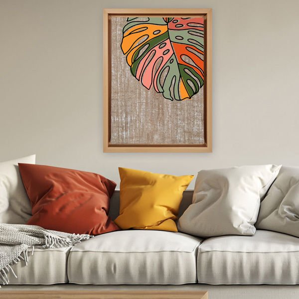 Naturel L Çerçeveli Tablo