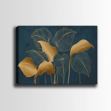 Çiçek Kanvas Tablo 30cm x 40cm