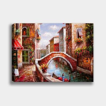 Venedik Manzara Kanvas Tablo 30cm x 40cm