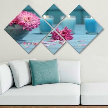 4 Parçalı Mdf Tablo