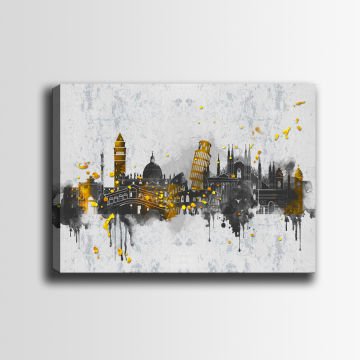 Dekoratif Kanvas Tablo 90cm x 130cm