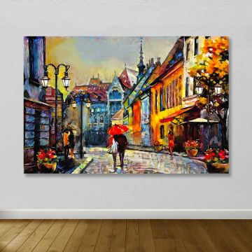 Dev Boyut Kanvas Tablo 100cm x 140cm