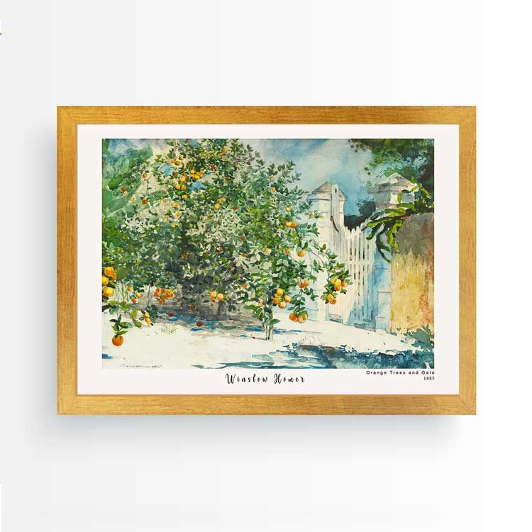 Altın Çerçeveli Tablolar 35cm x 45cm