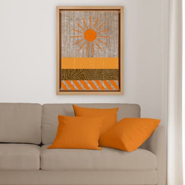 Naturel L Çerçeveli Tablo