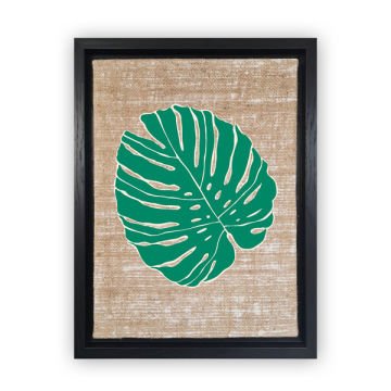 Siyah L Çerçeveli Tablo 96cm x 136cm