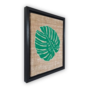 Siyah L Çerçeveli Tablo 96cm x 136cm