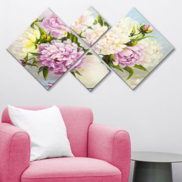 4 Parçalı Mdf Tablo