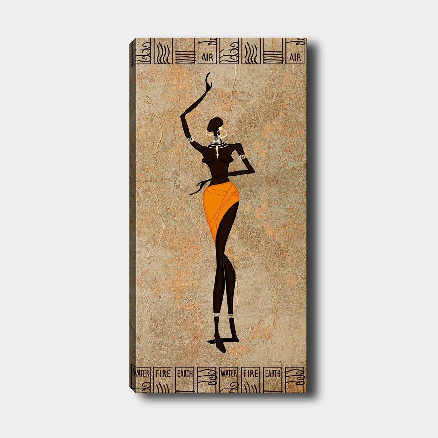 Dikey Kanvas Tablo 40cm x 100cm