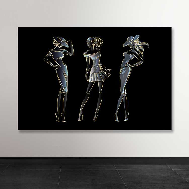 Dev Boyut Kanvas Tablo