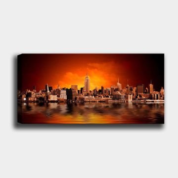 Yatay Kanvas Tablo 50cm x 120cm