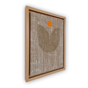 Naturel L Çerçeveli Tablo 36cm x 46cm
