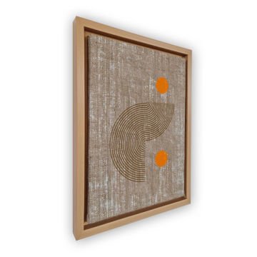 Naturel L Çerçeveli Tablo 46cm x 66cm