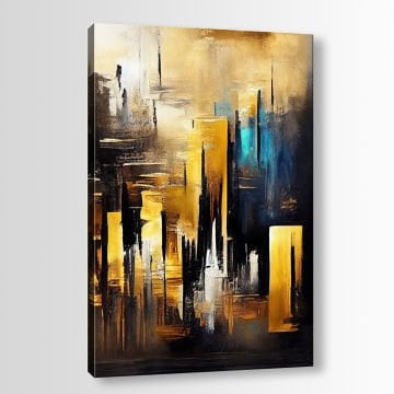 Soyut Kanvas Tablo