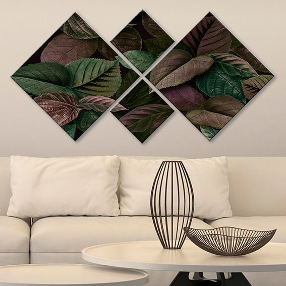 4 Parçalı Mdf Tablo