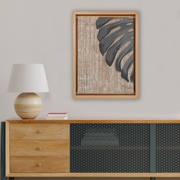 Naturel L Çerçeveli Tablo 36cm x 46cm