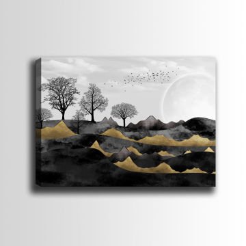 Dekoratif Kanvas Tablo 90cm x 130cm
