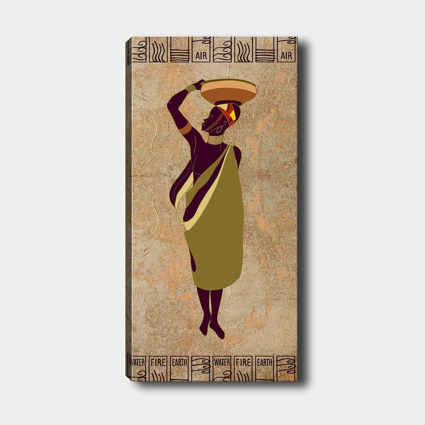 Dikey Kanvas Tablo 40cm x 100cm