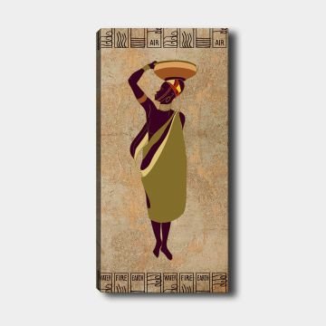 Dikey Kanvas Tablo 40cm x 100cm