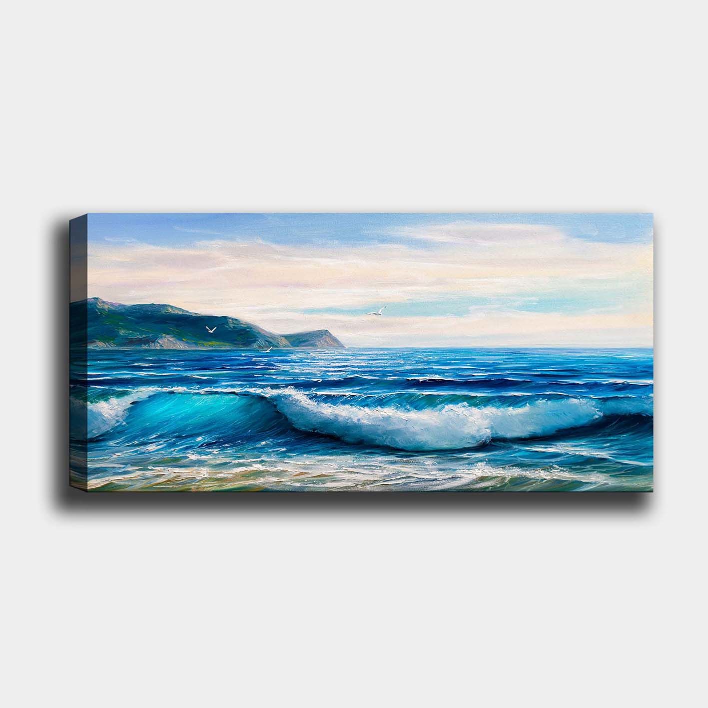 Yatay Kanvas Tablo 30cm x 90cm
