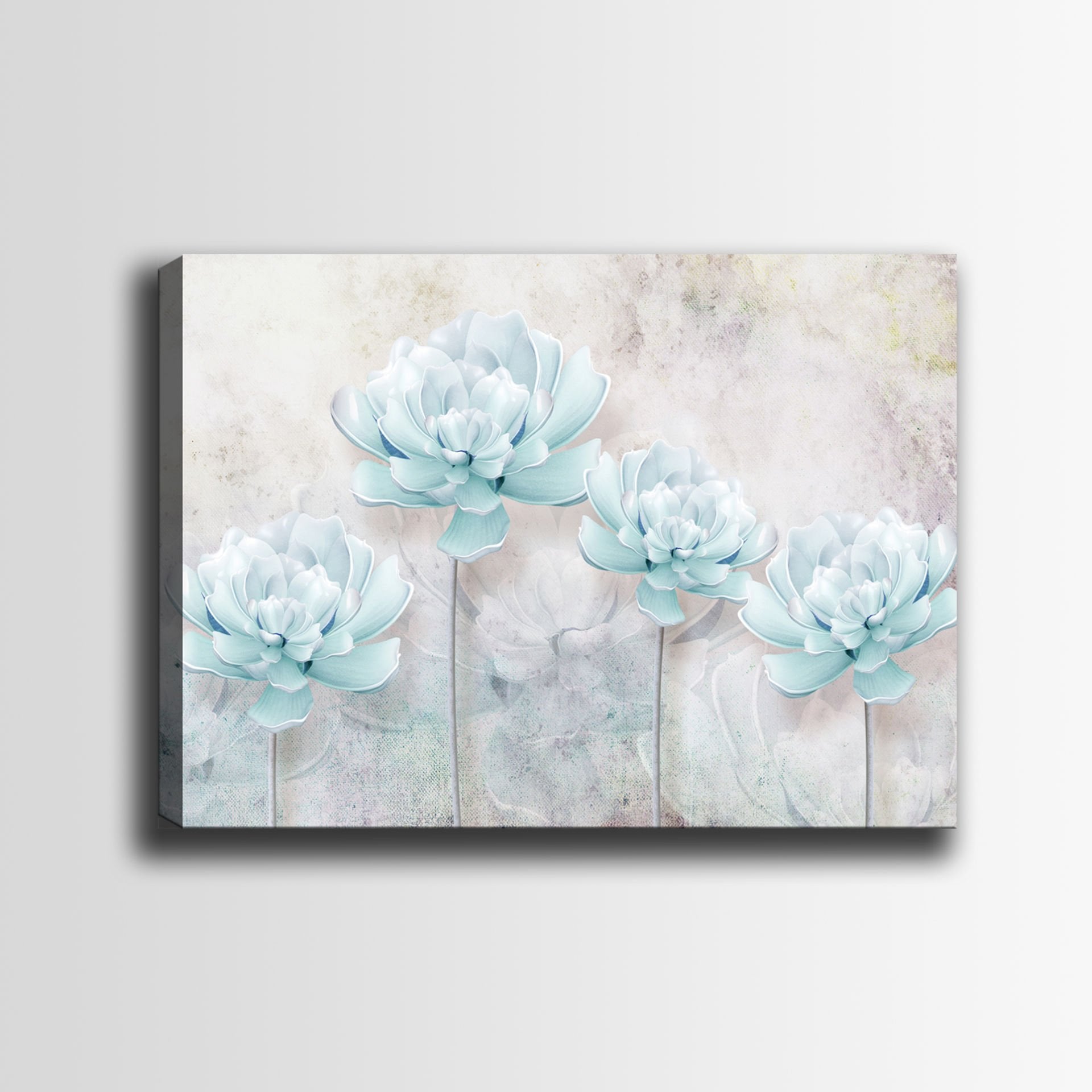 Çiçek Kanvas Tablo 90cm x 130cm