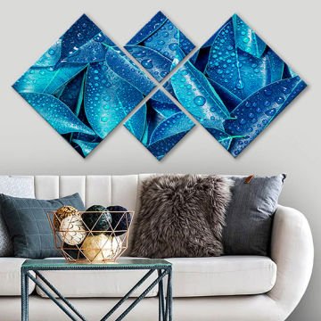 4 Parçalı Mdf Tablo