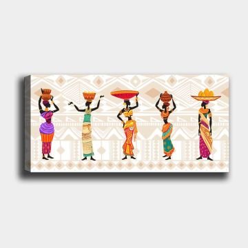 Yatay Kanvas Tablo 60cm x140cm