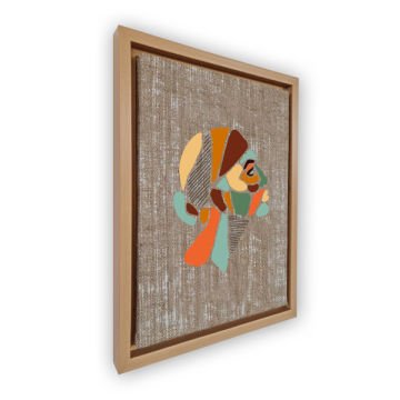 Naturel L Çerçeveli Tablo 36cm x 46cm