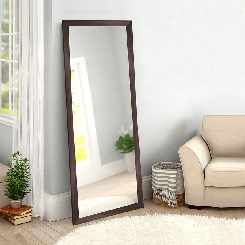 Kahve Boy Aynası 40cm x 105cm