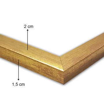 Gustav klimt 3 Parça Altın Çerçeveli Tablo