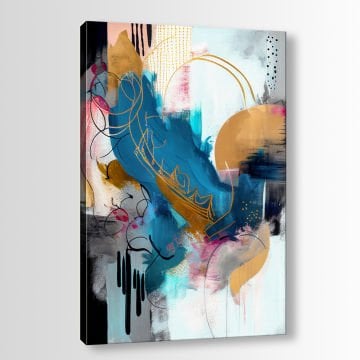 Soyut Kanvas Tablo