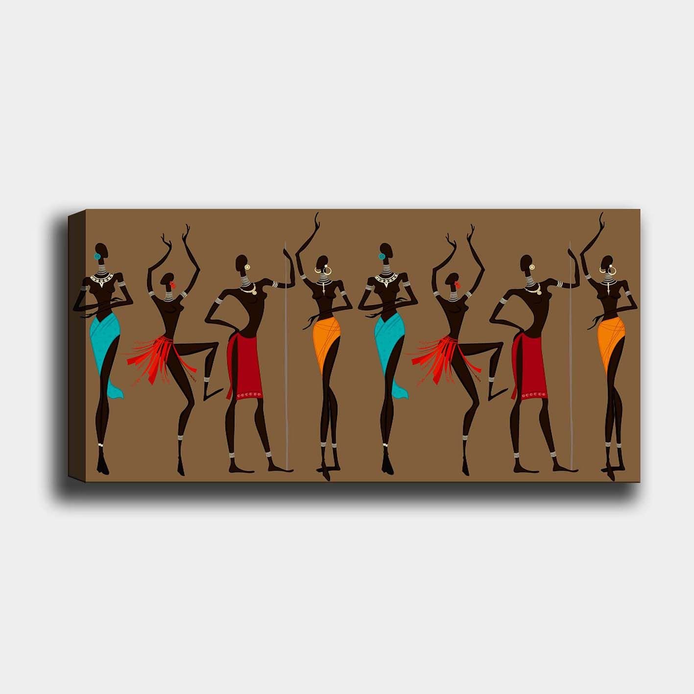 Yatay Kanvas Tablo 60cm x140cm