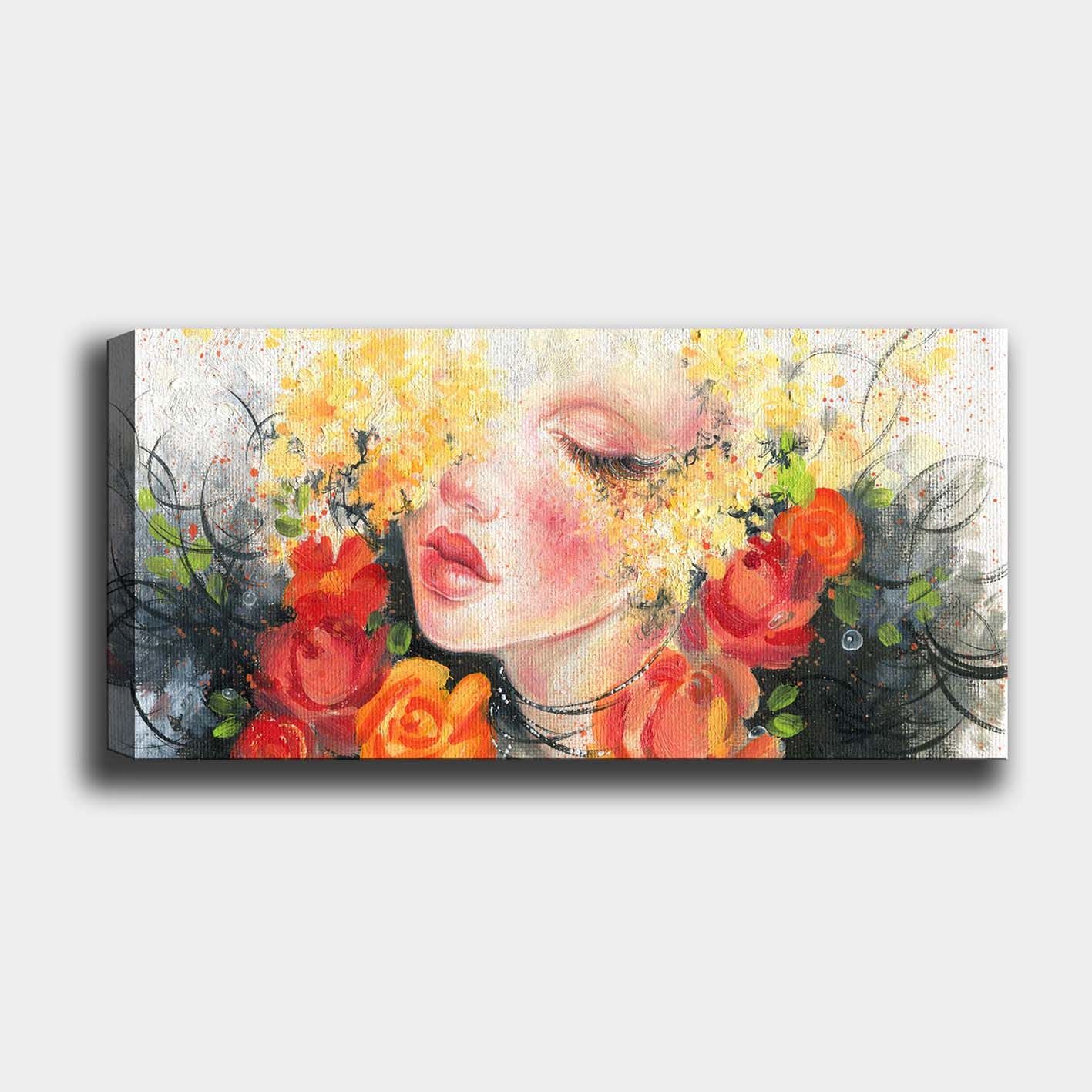 Yatay Kanvas Tablo 60cm x140cm