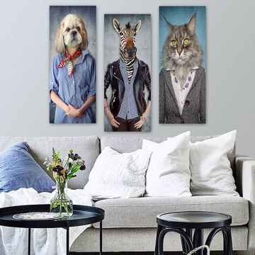 3 Parçalı Mdf Tablo 20cm x 50cm