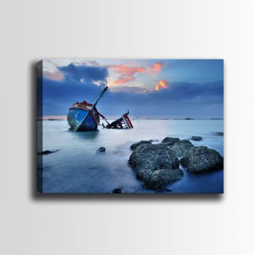 Manzara Kanvas Tablo 100cm x 140cm
