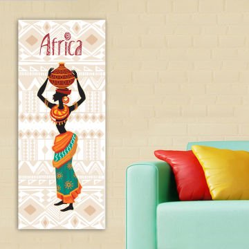 Dikey Kanvas Tablo 40cm x 100cm