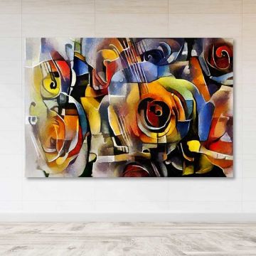 Dev Boyut Kanvas Tablo 100cm x 140cm