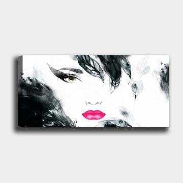 Yatay Kanvas Tablo 60cm x140cm