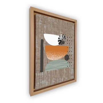 Naturel L Çerçeveli Tablo 36cm x 46cm