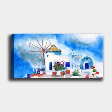 Yatay Kanvas Tablo 40cm x 100cm