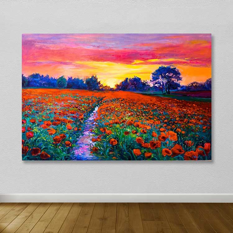 Dev Boyut Kanvas Tablo