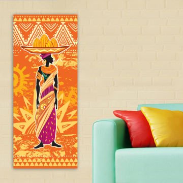 Dikey Kanvas Tablo 50cm x 120cm