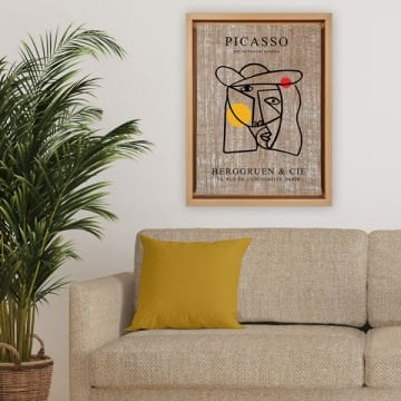 Naturel L Çerçeveli Tablo