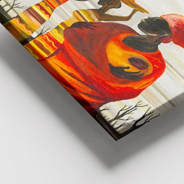 Dev Boyut Kanvas Tablo