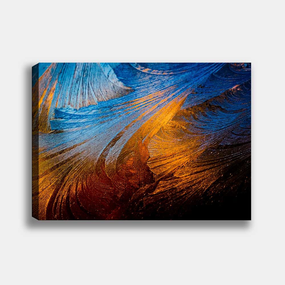 Renkli Soyut Kanvas Tablo 50cm x 70cm