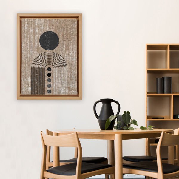 Naturel L Çerçeveli Tablo 66cm x 96cm