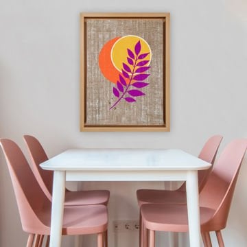 Naturel L Çerçeveli Tablo