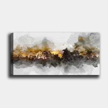 Yatay Kanvas Tablo 60cm x140cm