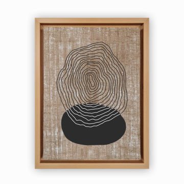 Naturel L Çerçeveli Tablo