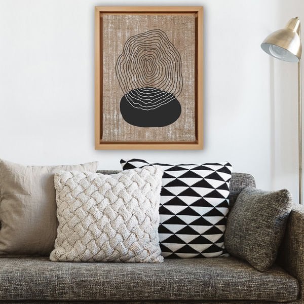 Naturel L Çerçeveli Tablo