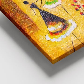 Dev Boyut Kanvas Tablo